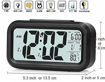 Picture of Rectangle Black Digital Alarm Clock