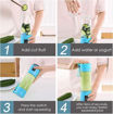 Picture of 6 Blade portable Juicer bottle