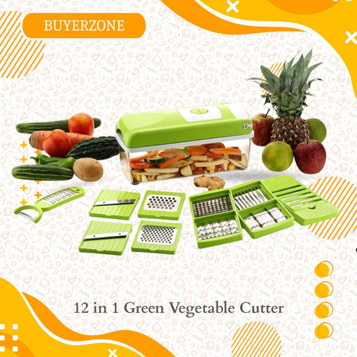 Picture of 12 in 1 Green Vegetable Cutter