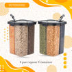 Picture of 4 part square  Container