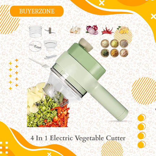 Picture of 4 In 1 Electric Vegetable Cutter