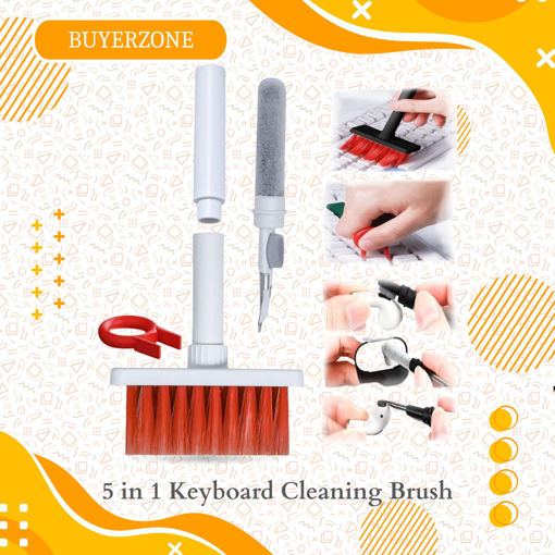 Picture of 5 in 1  Keyboard Cleaning Brush