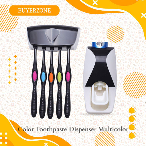 Picture of Color Toothpaste Dispenser Multicolor