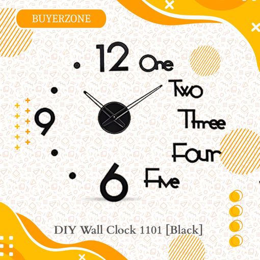 Picture of DIY Wall Clock 1101 [Black]