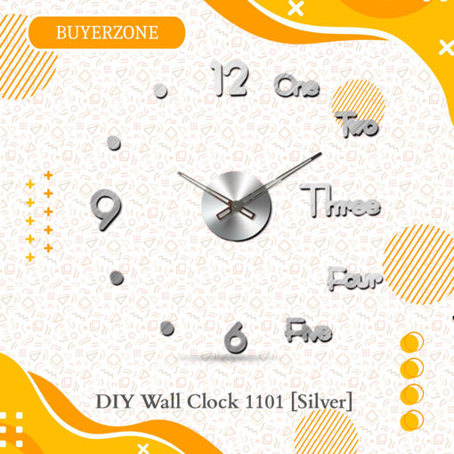 Picture of DIY Wall Clock 1101 [Silver]