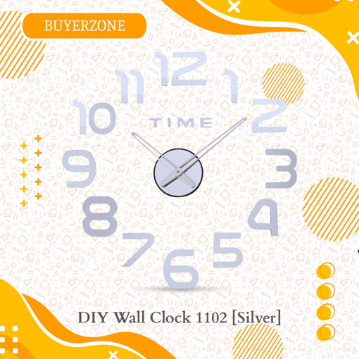 Picture of DIY Wall Clock 1102 [Silver]