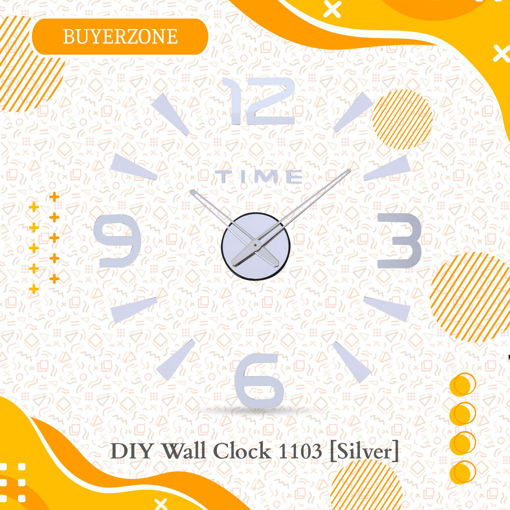 Picture of DIY Wall Clock 1103 [Silver]
