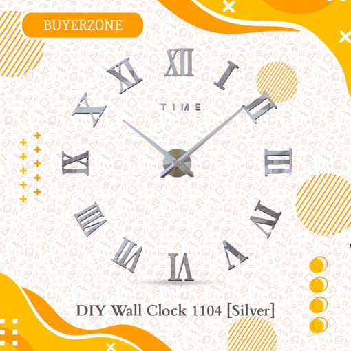 Picture of DIY Wall Clock 1104 [Silver]