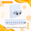 Picture of Self Adhesive Wall Hook (Plug Hook)