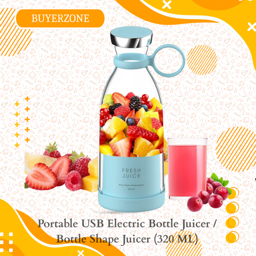 Picture of Portable USB Electric Bottle Juicer /  Bottle Shape Juicer (320 ML)