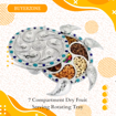Picture of 7 Compartment Dry Fruit Serving Rotating Tray