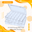 Picture of 24 Grids Storage Box with Adjustable Dividers