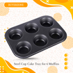 Picture of Steel Cup Cake Tray for 6 Muffins