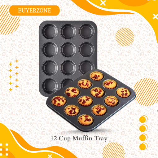 Picture of 12 Cup Muffin Tray