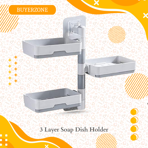 Picture of 3 Layer Soap Dish Holder