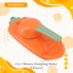 Picture of 2 in 1 Momos Dumpling Maker (Chinese ORANGE)
