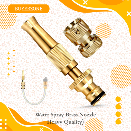 Picture of Water Spray Brass Nozzle (Heavy Quality)