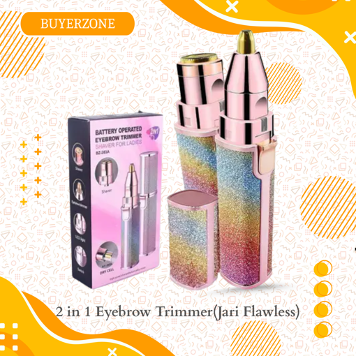 Picture of 2 In 1 Eyebrow Trimmer(Jari Flawless)