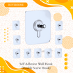 Picture of Self Adhesive Wall Hook (Double Screw Hook)