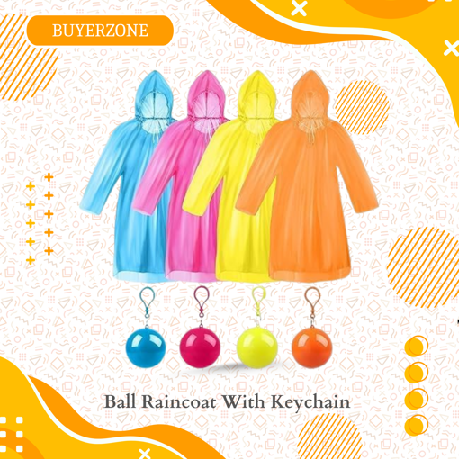 Picture of Ball Raincoat With Keychain