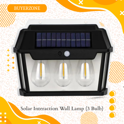 Picture of Solar Interaction  Wall Lamp (3 Bulb)