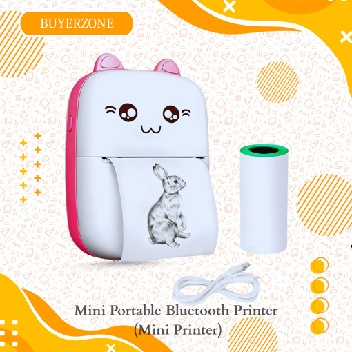 Picture of Mini Portable Bluetooth Printer (Mini Printer)