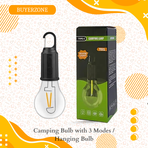 Picture of Camping Bulb with 3 Modes /Hanging Bulb