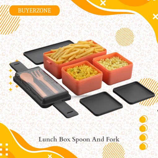 Picture of Lunch Box Spoon And Fork