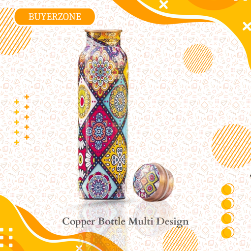 Picture of Copper Bottle Multi Design