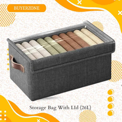 Picture of 26L Storage Bag  With Lid (Gray)