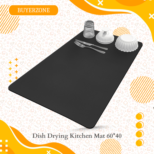 Picture of Dish Drying Kitchen Mat  60*40
