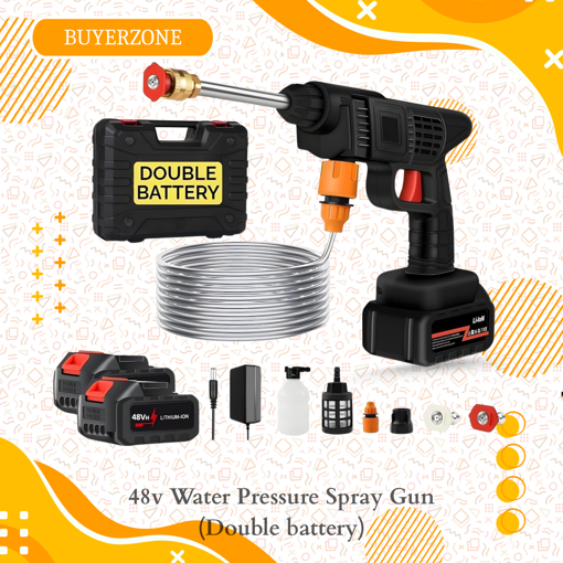 Picture of 48v Water Pressure Spray Gun (Double battery)