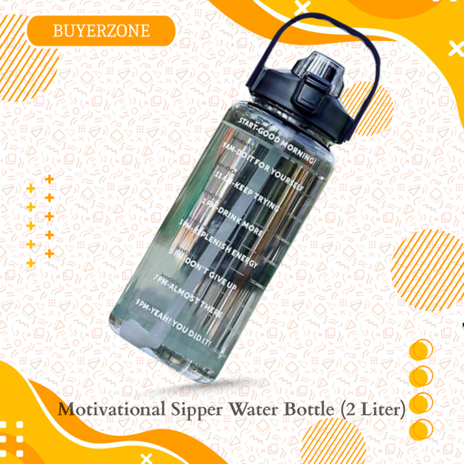 Picture of Motivational Sipper Water Bottle (2 Liter)