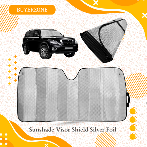 Picture of Sunshade Visor Shield Silver Foil