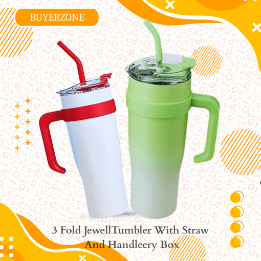 Picture of Insulated Tumbler With Straw And Handle (Gradient Mug 1200 ml)
