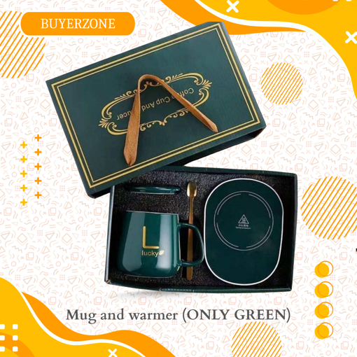 Picture of Mug and warmer (Only Green)