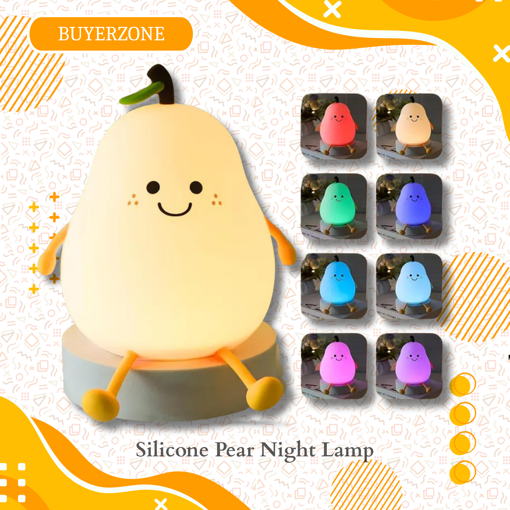 Picture of Silicone Pear Night Lamp