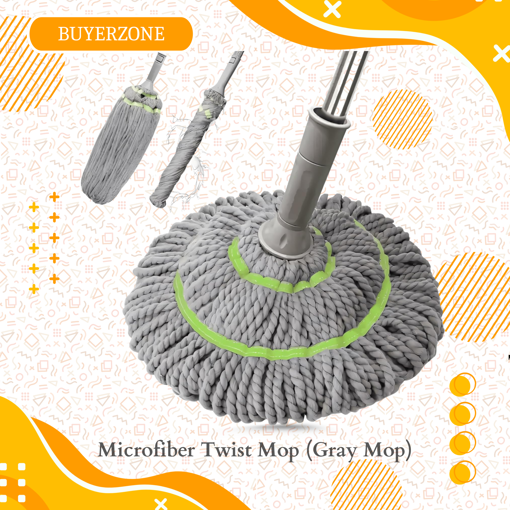 Picture of Microfiber Twist Mop (Gray Mop)