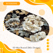 Picture of 5D Mat Round (Mix Design)