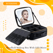 Picture of Handheld Makeup Box With LED Mirror