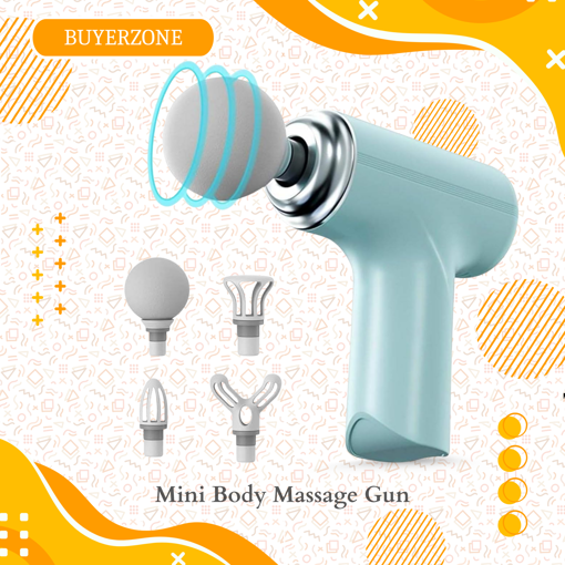 Picture of Mini Body Massage Gun (KS-208) Heavy Quality