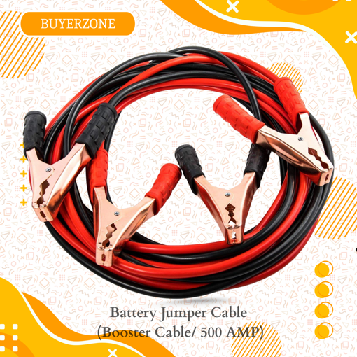 Picture of Battery Jumper Cable (Booster Cable/ 500 AMP)