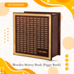 Picture of Wooden Money Bank (Piggy Bank)
