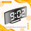 Picture of Curved LED Mirror Clock (GS-5903)