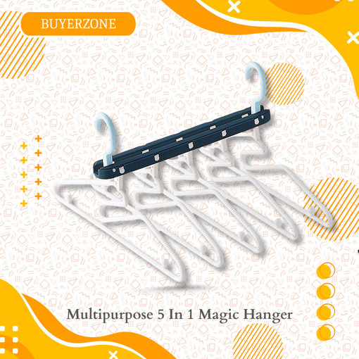 Picture of Multipurpose 5 In 1 Magic Hanger