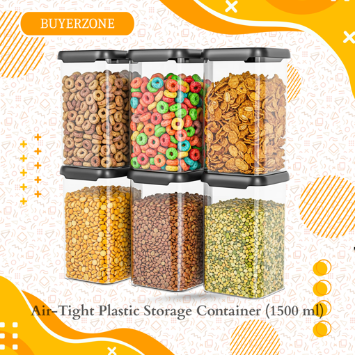 Picture of Air-Tight Plastic Storage Container (1500 ml)