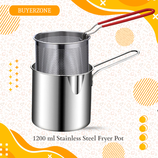 Picture of 1200 ml Stainless Steel Fryer Pot