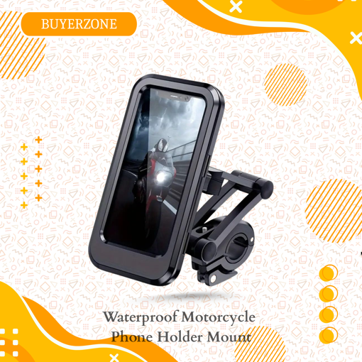 Picture of Waterproof Motorcycle Phone Holder Mount
