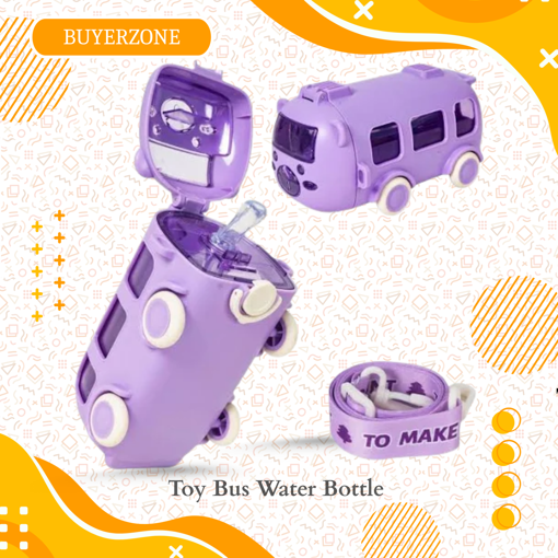 Picture of Toy Bus Water Bottle