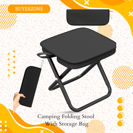 Picture of Camping Folding Stool With Storage Bag